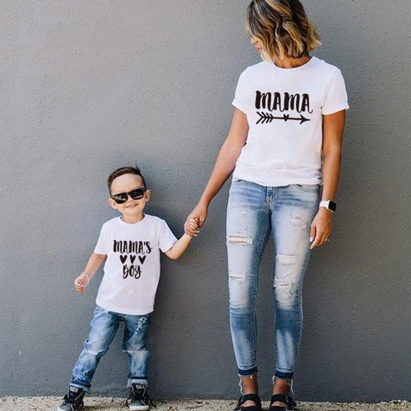 Matching T-shirt Mummy & Son